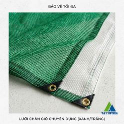 Lưới Chắn Gió HDPE Bảo Vệ Cây Trồng