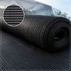 Lưới Che Nắng 60% Màu Đen May 1 Lớp Chuyên Trồng Lan & Cây Trồng
