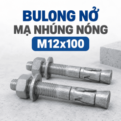 Bulong Nở Mạ Nhúng Nóng M12x100: Thông Số & Báo Giá Tốt Nhất